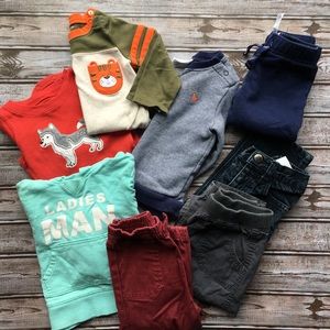8 piece lot boys 18 month